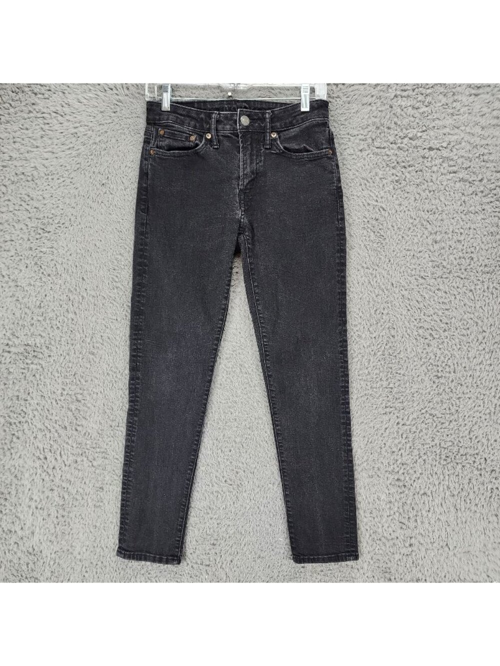 American Eagle Outfitters Jeans Mens 28x30 Black Denim Athletic Skinny